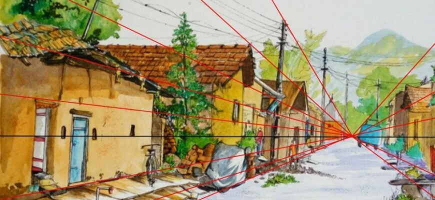 Перспектива в малюванні: основи