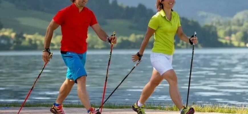 Скандинавська ходьба: користь